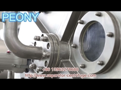 固体液体分離のための反転サイフォン ピーラー連続水平遠心分離機