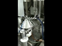 清澄化のための自動洗浄ビール酵母ディスク スタック遠心分離機